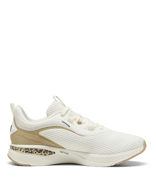 PUMA White Softride Charm Animal Ld62