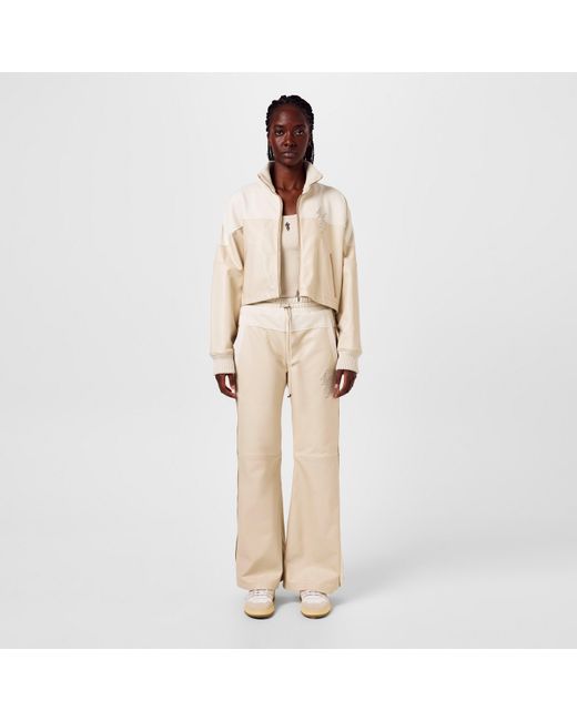 Amiri Natural Stacked Logo Track Jacket