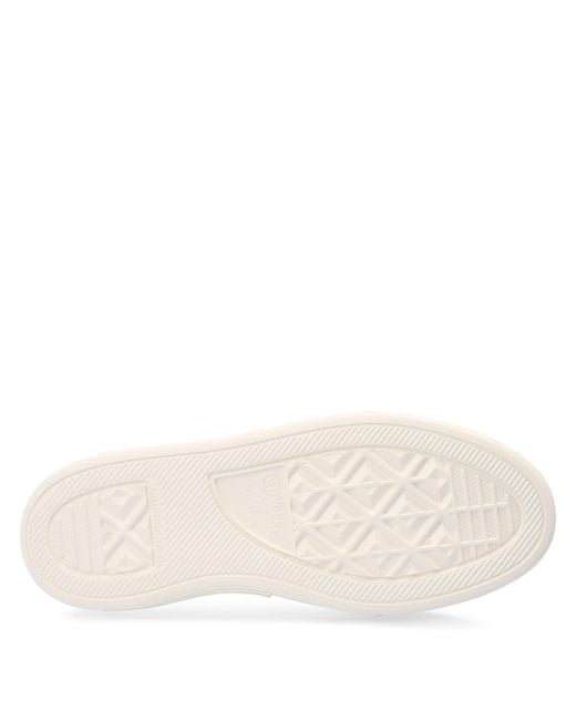 Converse White Cruise Leather High-Top Trainers