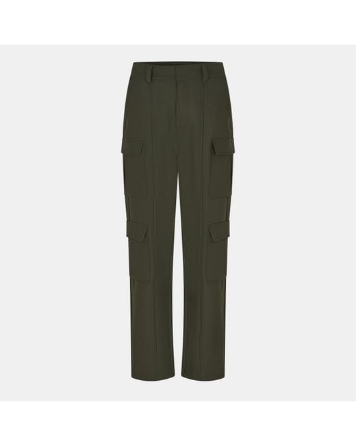 Jack Wills Green Ladies Cargo Trousers