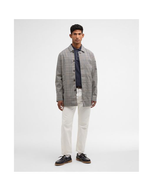 Barbour Gray Rokig Waterproof Mac for men