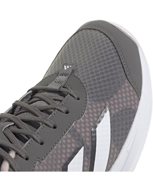 Adidas Gray Avaflash Clay Tennis Shoes