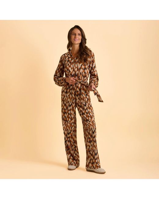 Brakeburn Natural Selenna Jumpsuit