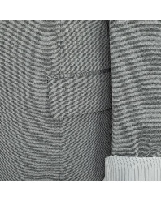 Miso Gray Long Sleeve Blazer