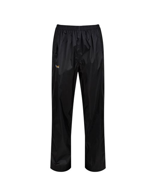 Regatta Black Pack-It Overtrousers