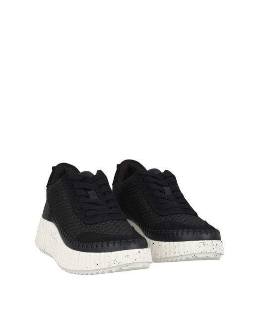 Jack Wills Black Wedge Trainers