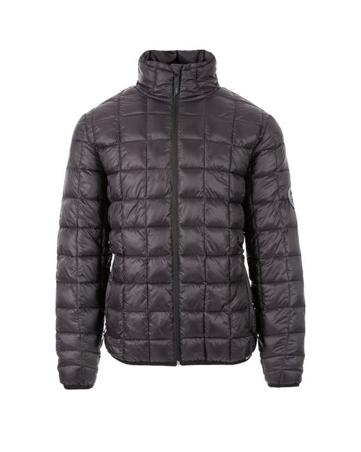 DLX Gray Asher Tailored Fit Insulated Puffer Jacket for men