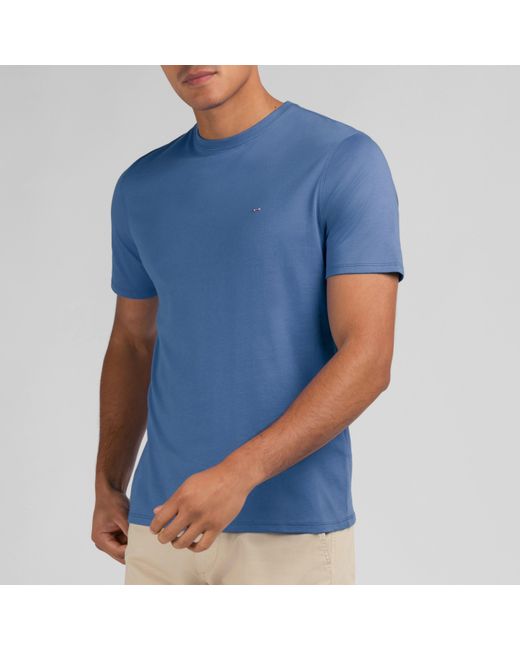 Eden Park Blue Short-Sleeved T-Shirt for men