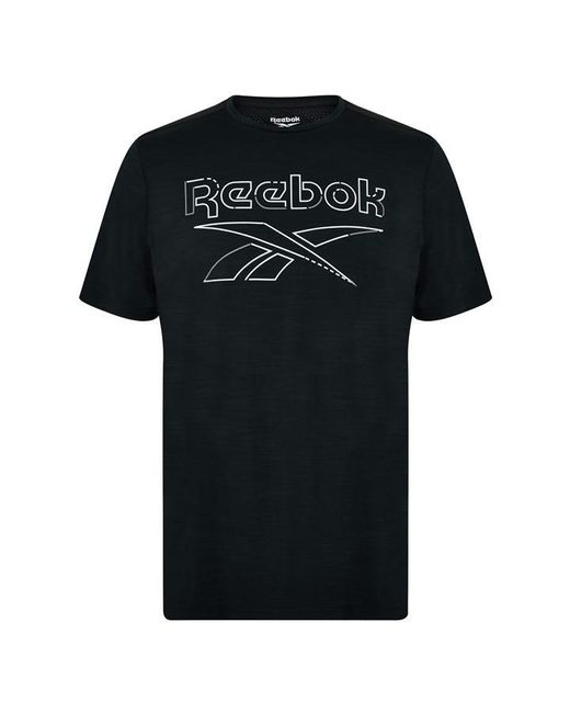 Reebok Black Graphic Series T Shirt for men