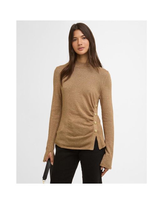 Barbour Brown Monique Jumper