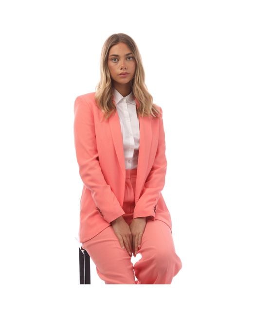 Boss Pink Jirea Tailored Formal Jacket