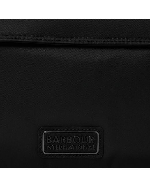 Barbour Black Daleson Gym Bag for men