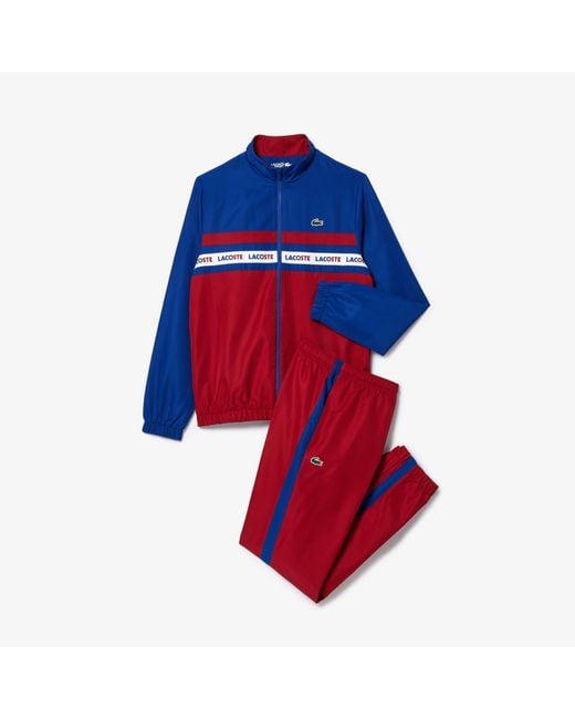 Lacoste Red Sprt Trksuit Sn99 for men