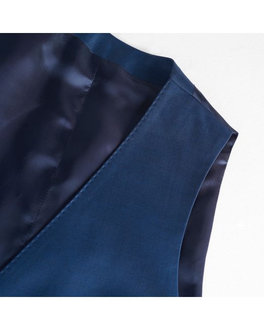 Simon Carter Blue Shark Waistcoat for men