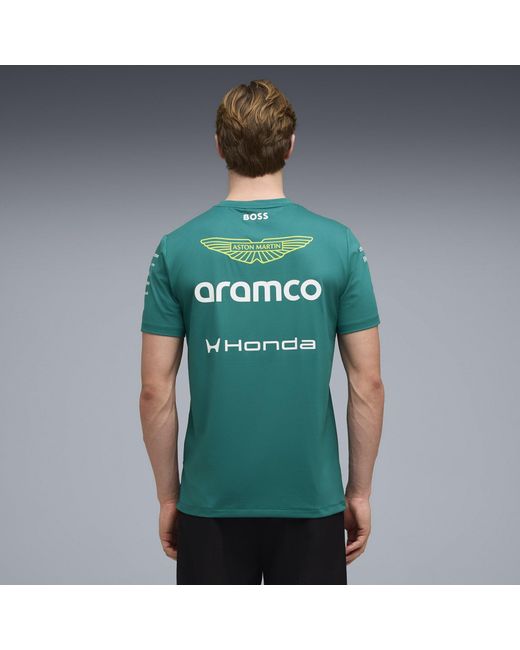 PUMA Green X Aston Martin F1 Tee