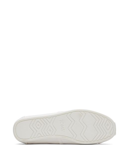TOMS White Alpargata Shoes for men
