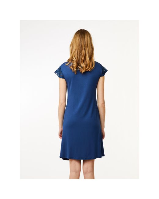 CCDK Blue T-Shirt Dress