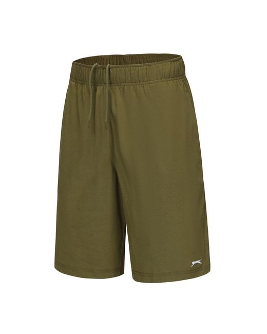 Slazenger 1881 Green Jersey Shorts for men