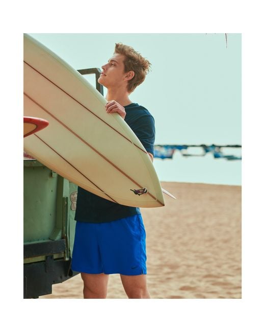 Nike Blue Core Swim Shorts for men