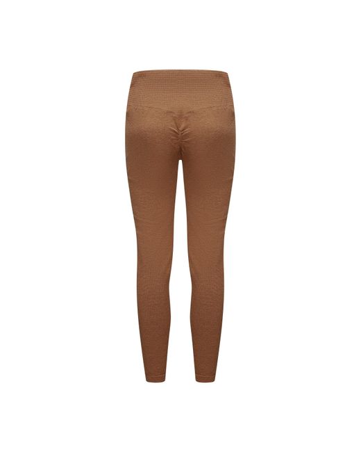 La Gear Brown Seamless Tight