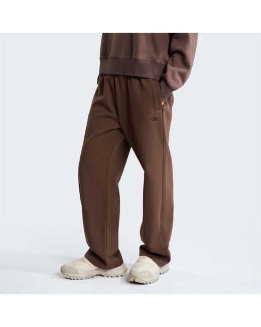 The North Face Brown Tnf Essential Simple Dome Relaxed Straight Joggers