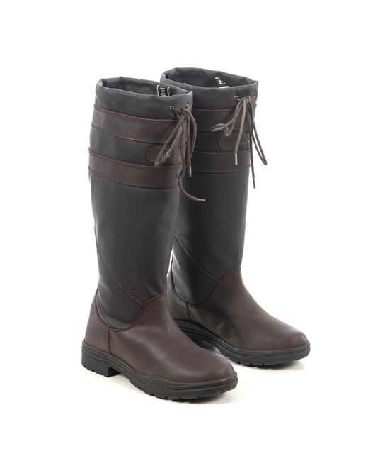 Brogini Black Longridge Waterproof Country Boots
