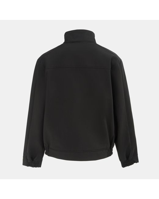 Dunlop Black On-Site Water Resistant Windproof Slim Fit Softshell Jacket