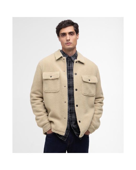 Barbour Natural Trident Overshirt for men