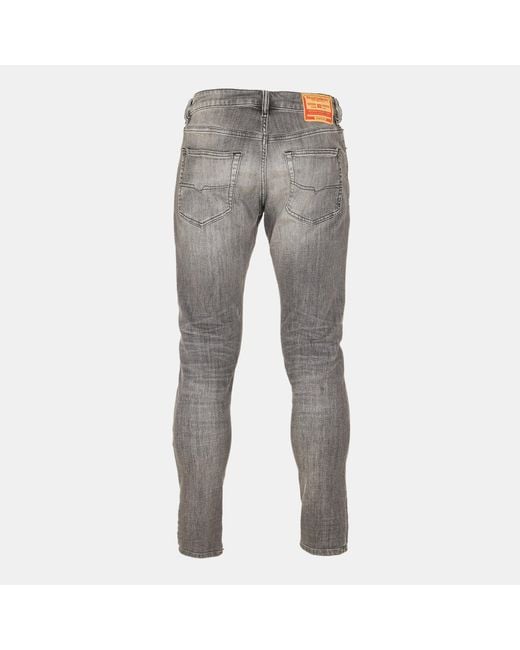 DIESEL Gray D Luster Slim Jeans for men