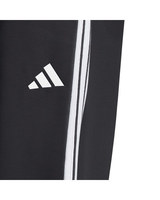 Adidas Gray Essentials 3-Stripes Pants Slim