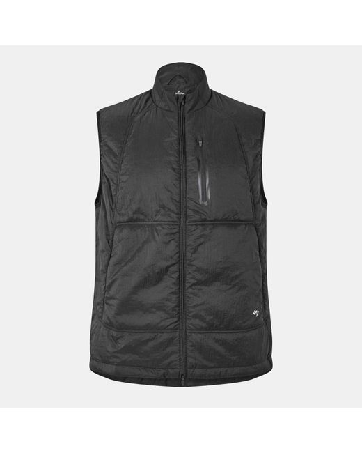 REPRESENT 247 Black Performance Gilet for men