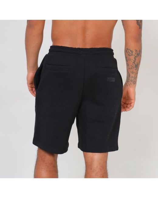 Blank Essentials Black Blank Arch Hd Print Short for men