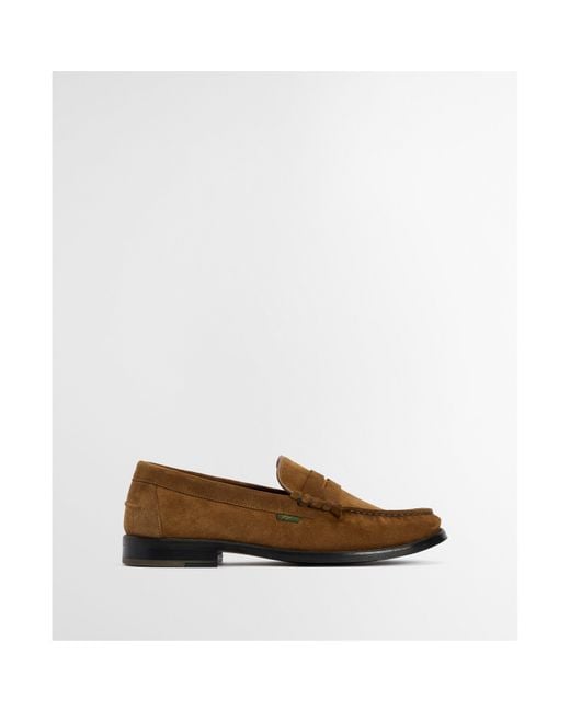 Barbour Brown Linford Loafer for men