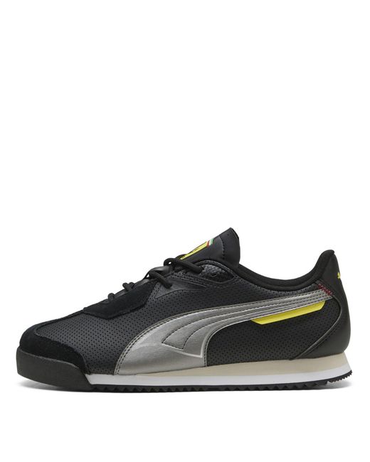 PUMA Black Sf Roma S Classic Low-Top Trainers for men