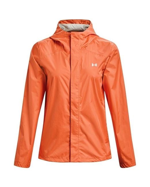 Under Armour Stormproof Cloudstrike 2.0 Jacket in Orange Lyst UK
