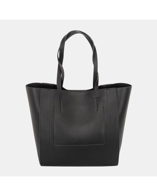 Jack Wills Black Classic Shoulder Tote Bag