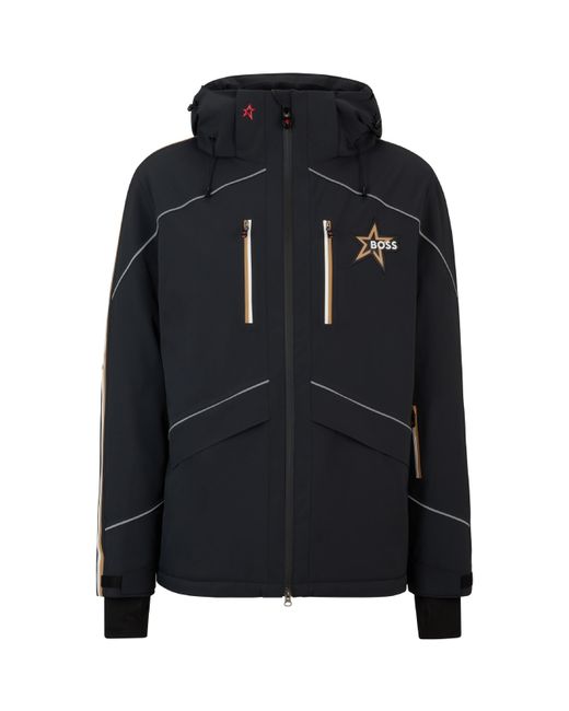 Boss Blue Technical Ski Jacket for men