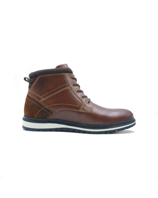 Firetrap Brown Aubin Boots for men