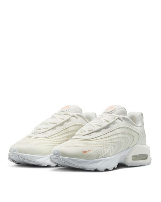 Nike White Air Max Fire Sneakers
