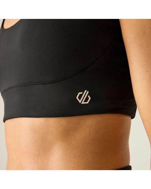 Dare 2b Black Influential Quick-Drying Bra