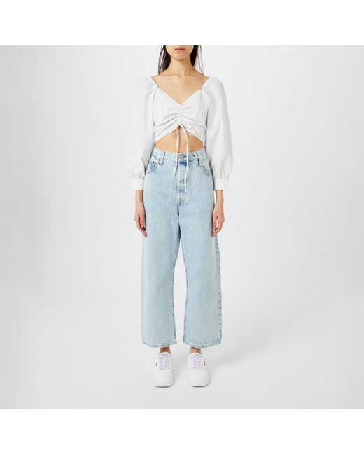 Levi's Blue Devin Blouse