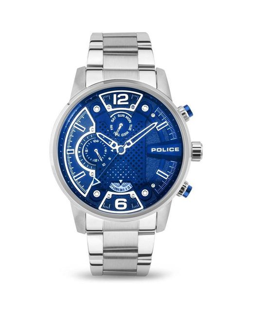 Police Blue Steel Fashion Analogue Quartz Watch for men