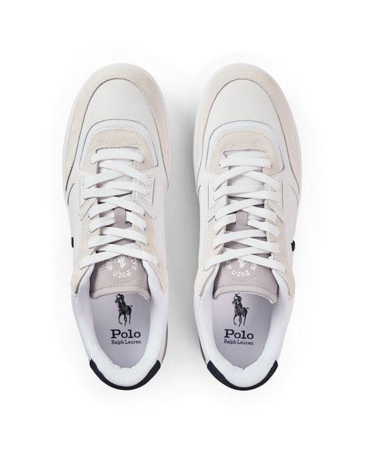 Polo Ralph Lauren Blue Court Trainers for men