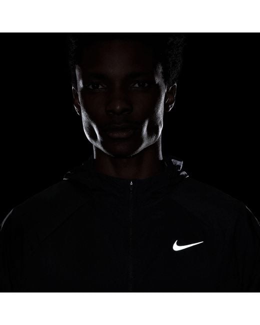 Nike Blue Stride Repel Uv Running Jacket for men