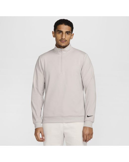 Nike Gray Tour Half Zip Golf Top for men