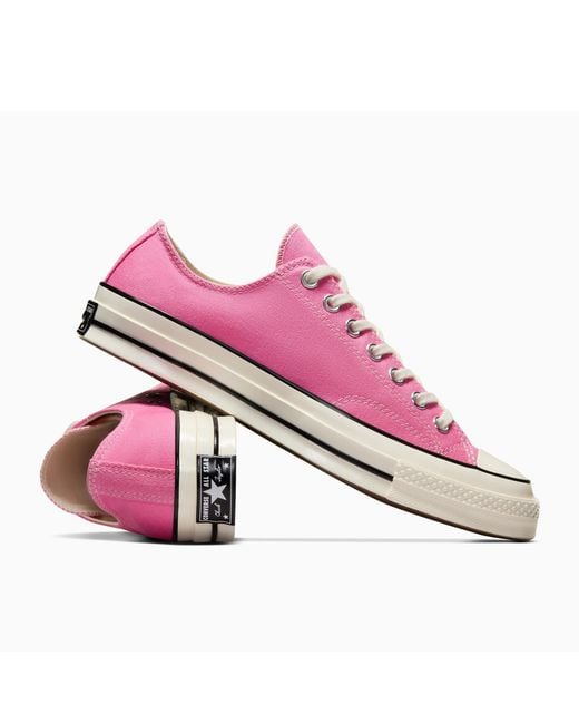 Converse Pink Adults Chuck 70 Canvas Trainers