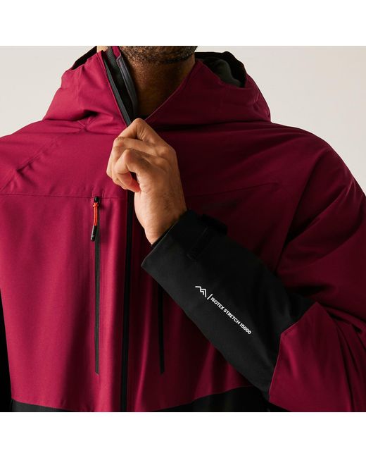 Regatta Red Highton Stretch Isotex Thermoguard Insulated Waterproof Jacket for men