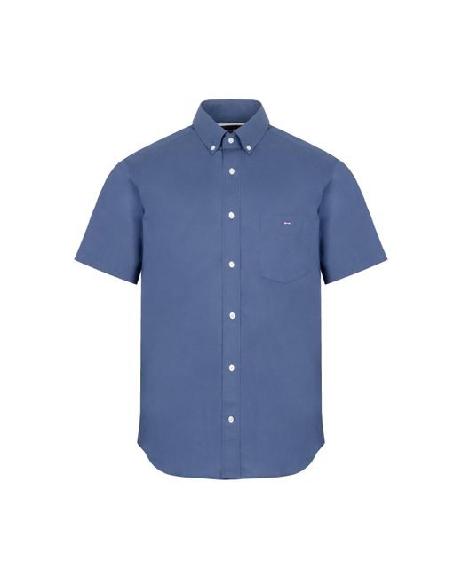 Eden Park Blue Plain Blouse for men