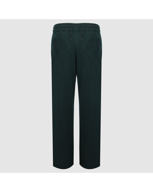 Jack Wills Green Acrylic Oversized Fit Knitted Trousers for men