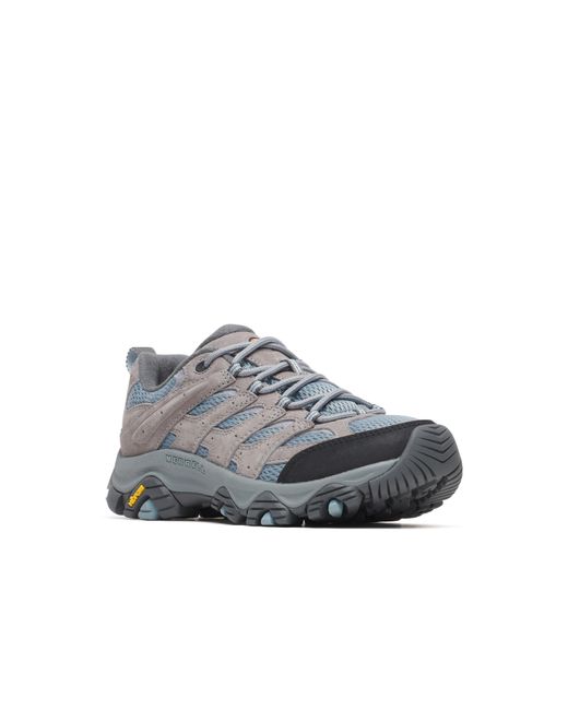 Merrell Blue Moab 3 Suede Walking Shoes